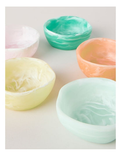 Pastel Brights Irregular Small Condiment Bowl 8cm in Yellow