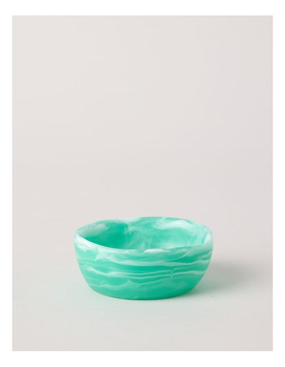 Pastel Brights Irregular Small Condiment Bow 8cm in Teal