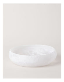Pastel Brights Round Deep Salad Bowl 29cm in White