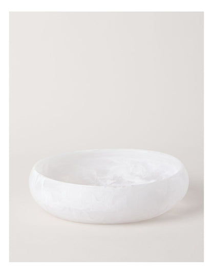 Pastel Brights Round Deep Salad Bowl 29cm in White