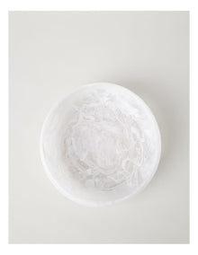 Pastel Brights Round Deep Salad Bowl 29cm in White
