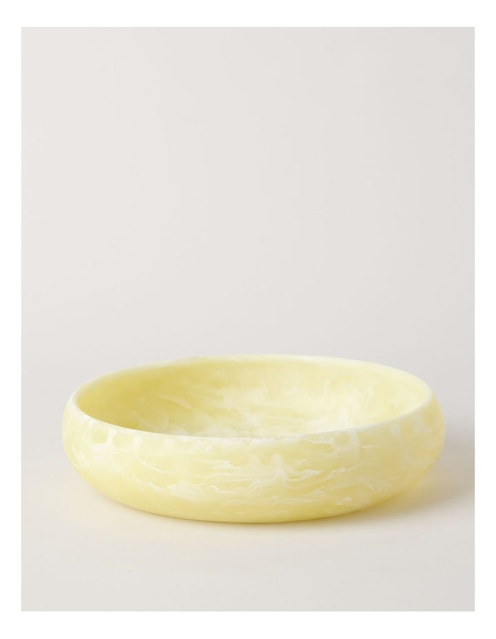 Pastel Brights Round Deep Salad Bowl 29cm in Yellow