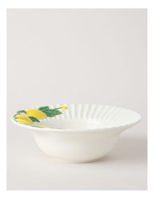 Ribbed Lemons Large Bowl 25.5cm