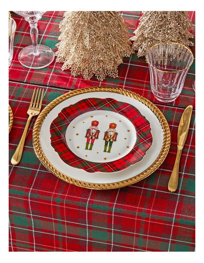 Heirloom Christmas Tartan Side Plate Set of 2 21cm