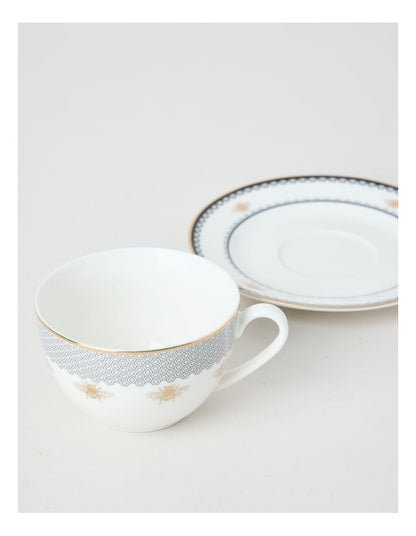Honey Bee Tea Cup & Saucer Set 300ml