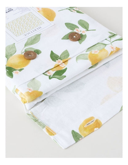 Lemon Tablecloth 150 x 220cm