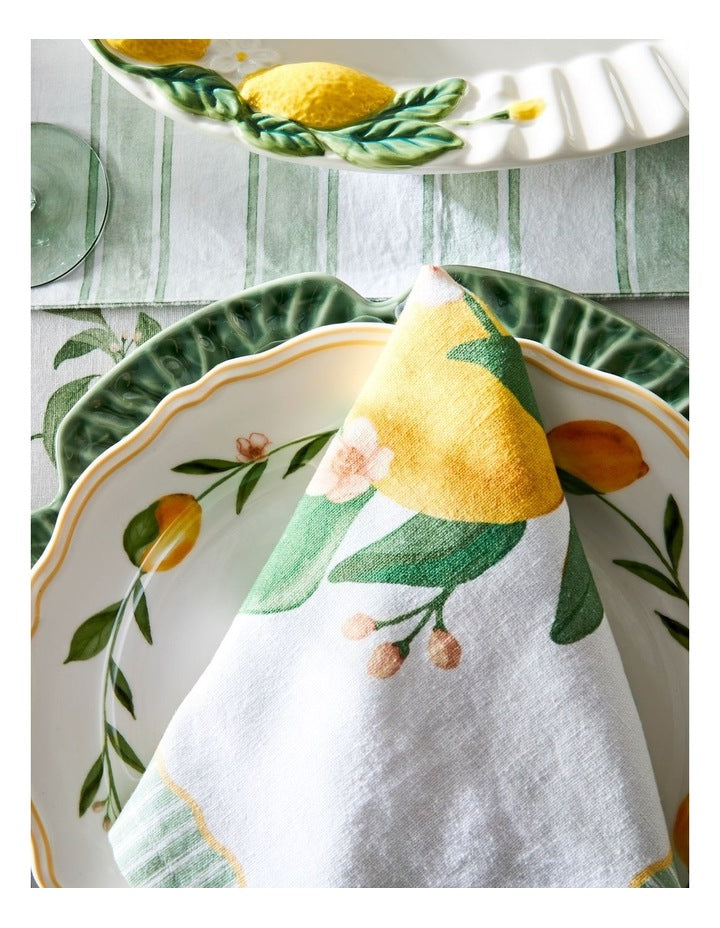 Lemon Napkin Set of 4 40 x 40cm