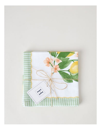 Lemon Napkin Set of 4 40 x 40cm
