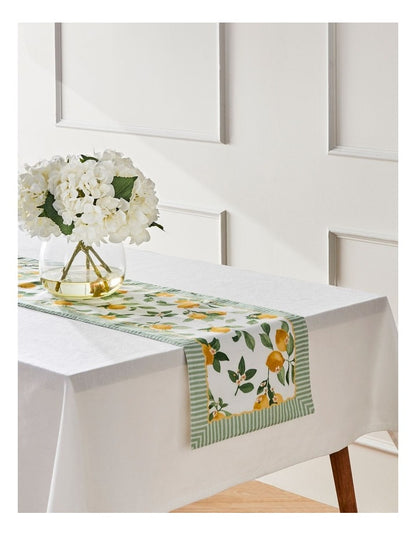 Lemon Table Runner 33 x 180cm