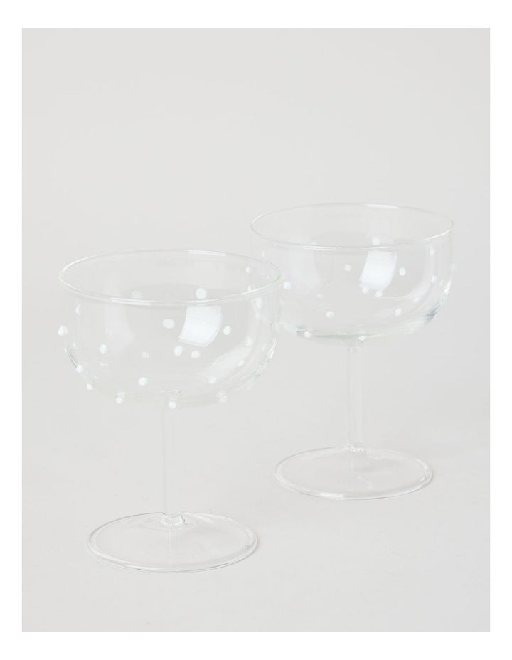 Pearl Martini Glass Set of 2 300ml