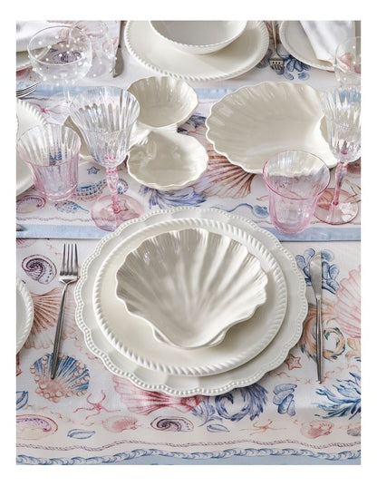 Nautilus Serving Dish 24cm in White