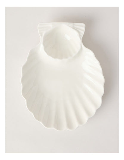 Nautilus Serving Platters 28.5cm in White