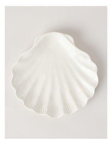 Nautilus Plate 21.5cm in White