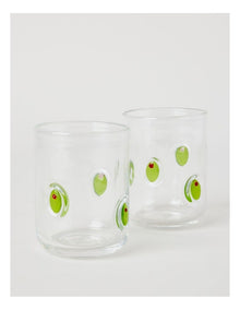 Icon Tumbler Olive Set of 2 330ml