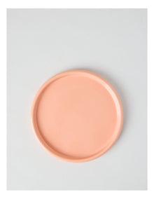 Bubble Side Plate in Peach