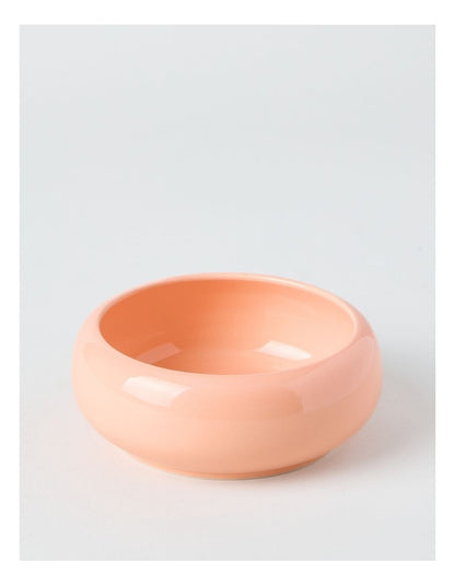 Bubble Cereal Bowl in Peach