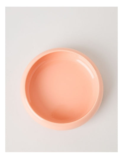 Bubble Pasta Bowl 21cm x 7cm in Peach