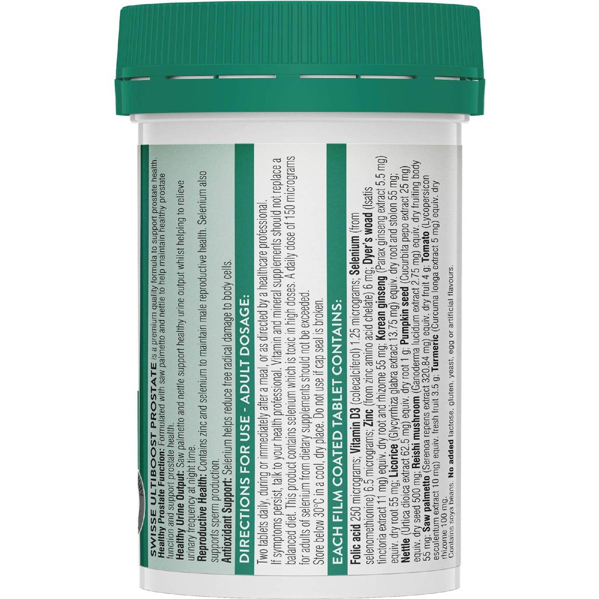 Swisse Ultiboost Prostate Tablets 50 pack