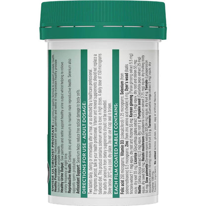 Swisse Ultiboost Prostate Tablets 50 pack
