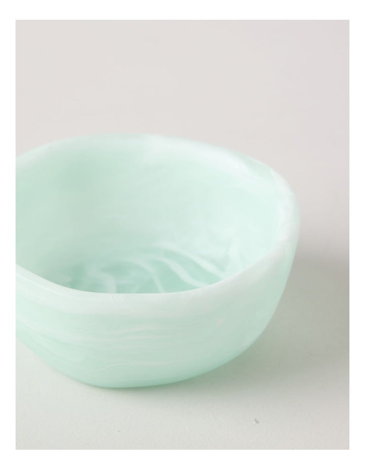Pastel Brights Irregular Small Condiment Bowl 8cm in Light Blue