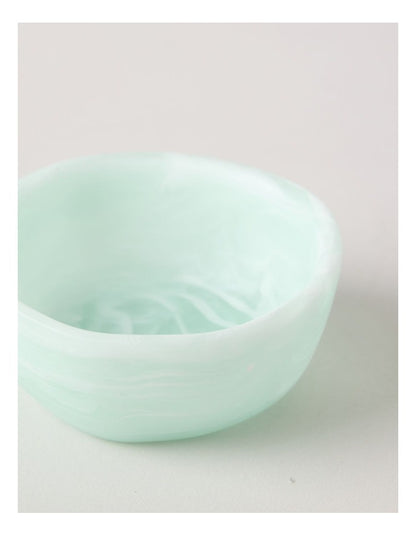 Pastel Brights Irregular Small Condiment Bowl 8cm in Light Blue