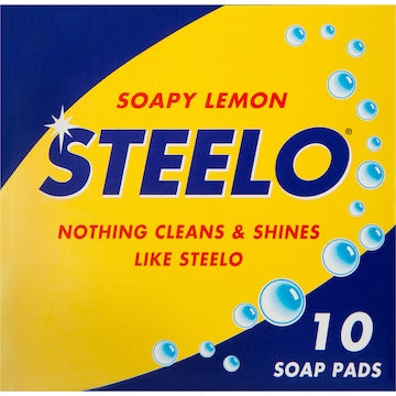 Steelo Soap Sponge Pads Lemon 10 pack