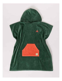 Hooded Towel in Green