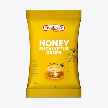 Double 'D' Eucalyptus & Honey Drops 150g