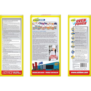 OzKleen Oven Power Odourless Cleaner Kit each
