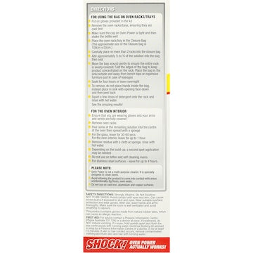 OzKleen Oven Power Odourless Cleaner Kit each