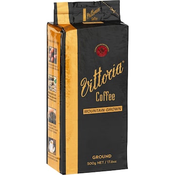 Vittoria Mountain Grown Ground Coffee 500g