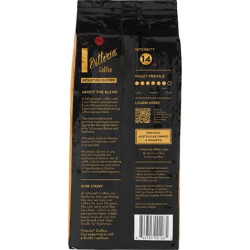 Vittoria Mountain Grown Ground Coffee 500g