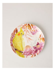 Lauren Stringini Cockatiel Side Plate 20.5cm in Pearl