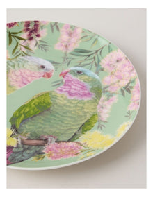 Lauren Stringini Princess Parrot Side Plate 20.5cm in Green