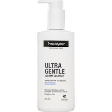 Neutrogena Ultra Gentle Creamy Face Cleanser 200mL