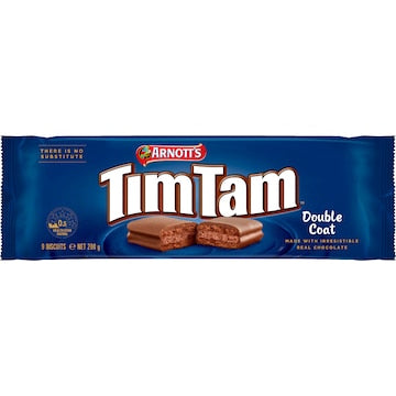 Arnott's Tim Tam Double Chocolate Biscuits 200g