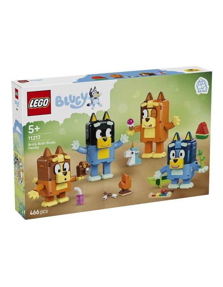 Brick-Built Bluey Family Building Toys 11217