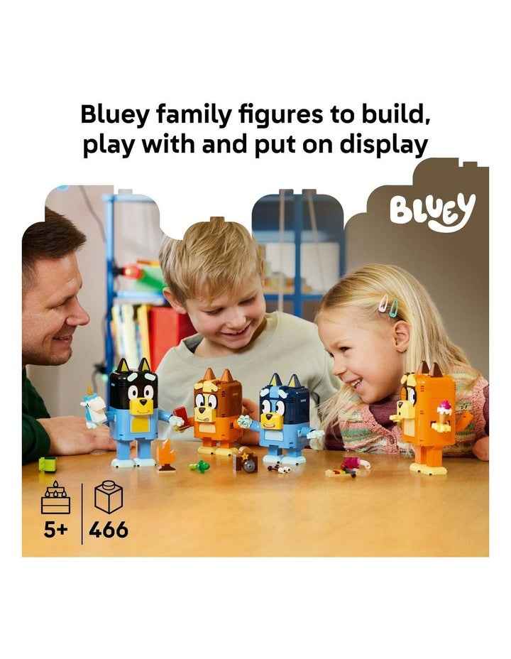 Brick-Built Bluey Family Building Toys 11217
