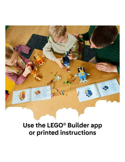 Brick-Built Bluey Family Building Toys 11217