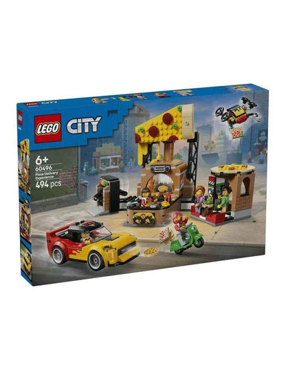 City Pizza Delivery Experience With Vehicles Playset 60496
