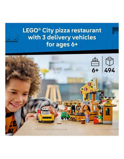City Pizza Delivery Experience With Vehicles Playset 60496