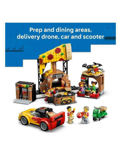 City Pizza Delivery Experience With Vehicles Playset 60496