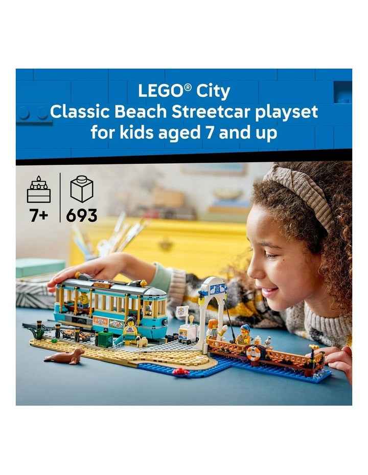 City Classic Beach Tram Building Set 60506