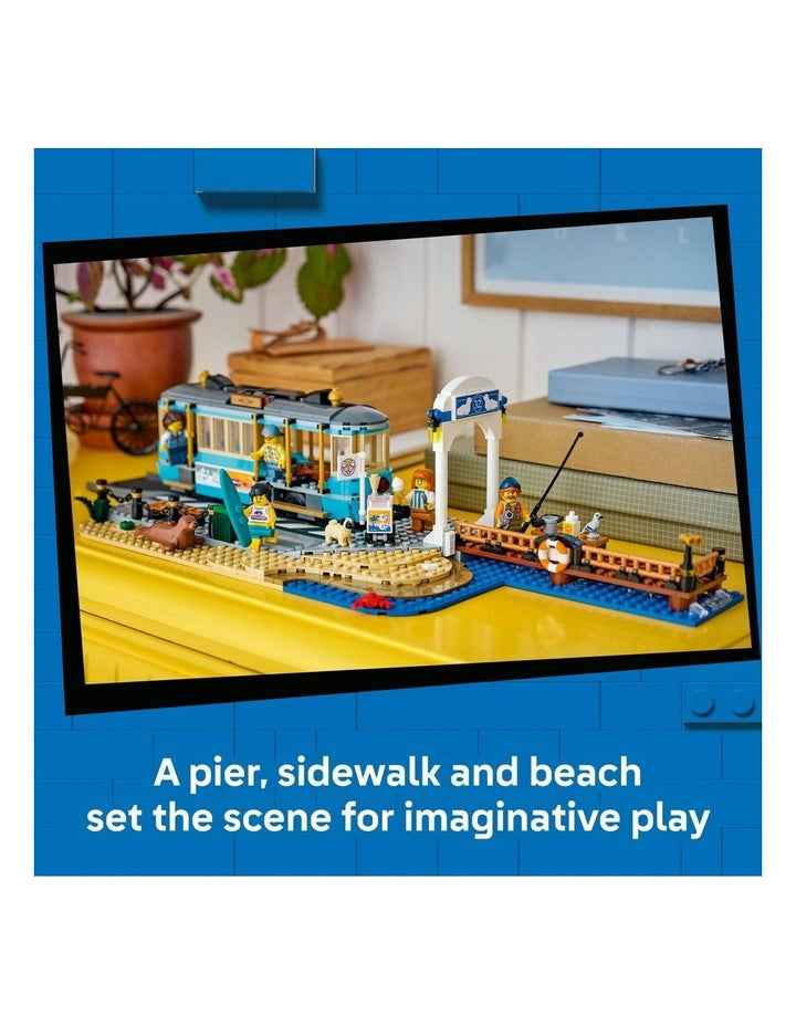 City Classic Beach Tram Building Set 60506
