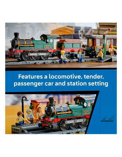 City Vintage Steam Train Building Set 60511