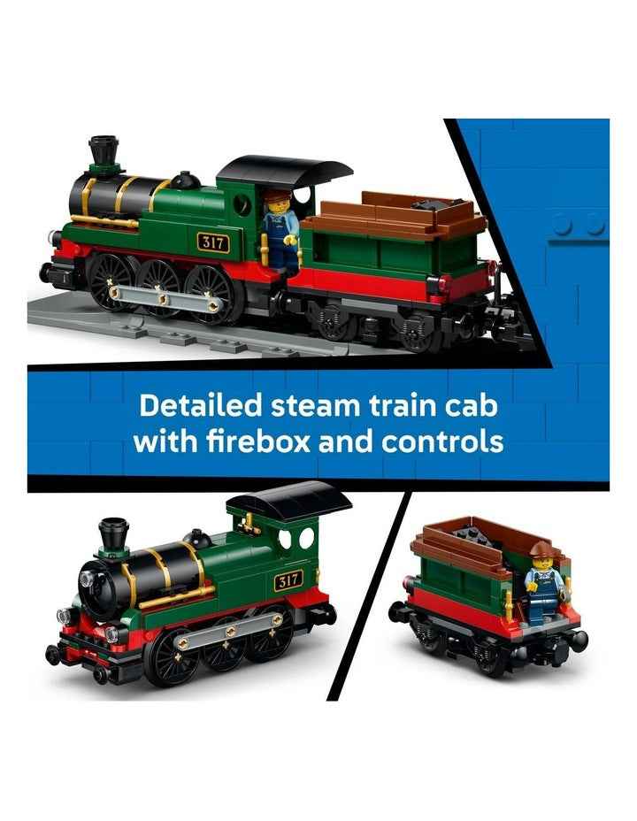 City Vintage Steam Train Building Set 60511