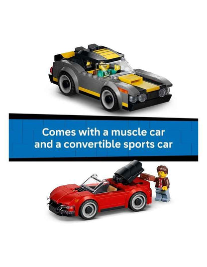 City Drive-Through Car Wash Building Kit 60497
