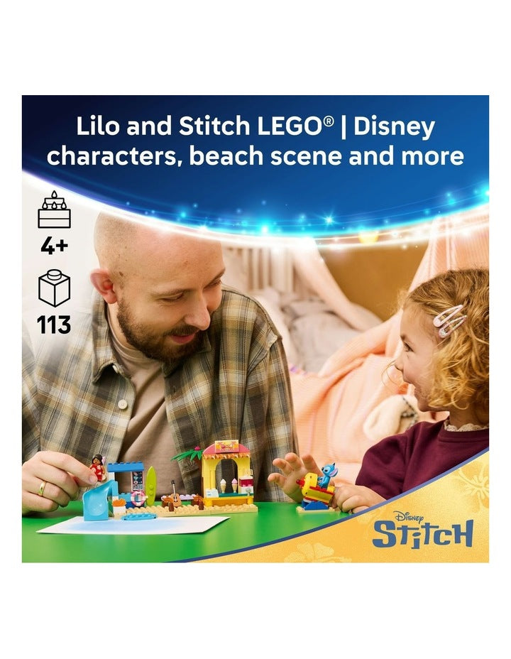 Disney Classic Beach Fun with Lilo And Stitch Building Toy 43280