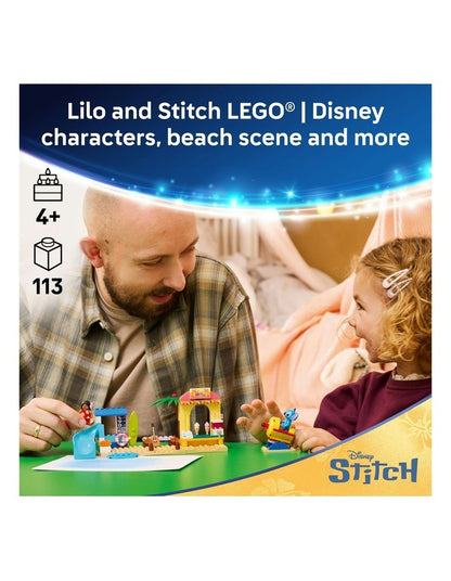 Disney Classic Beach Fun with Lilo And Stitch Building Toy 43280