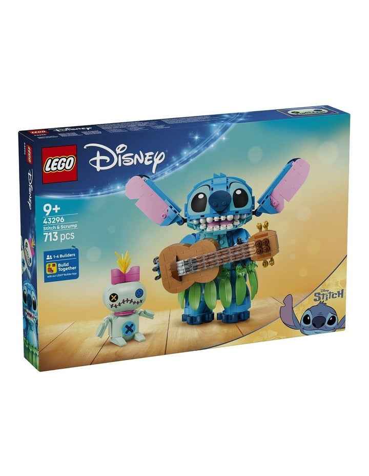 Disney Classic Stitch And Scrump Building Set 43296